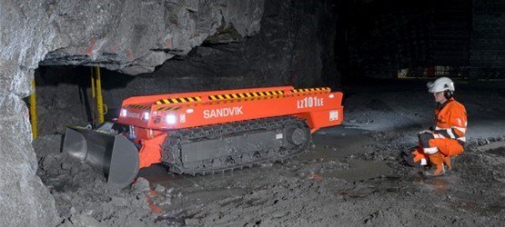 Sandvik LZ101LE Extra Low Profile Drill Rig